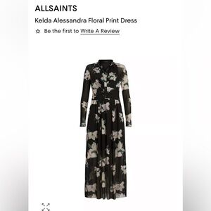 ALLSAINTS Kelda Alessandra Floral Print Dress